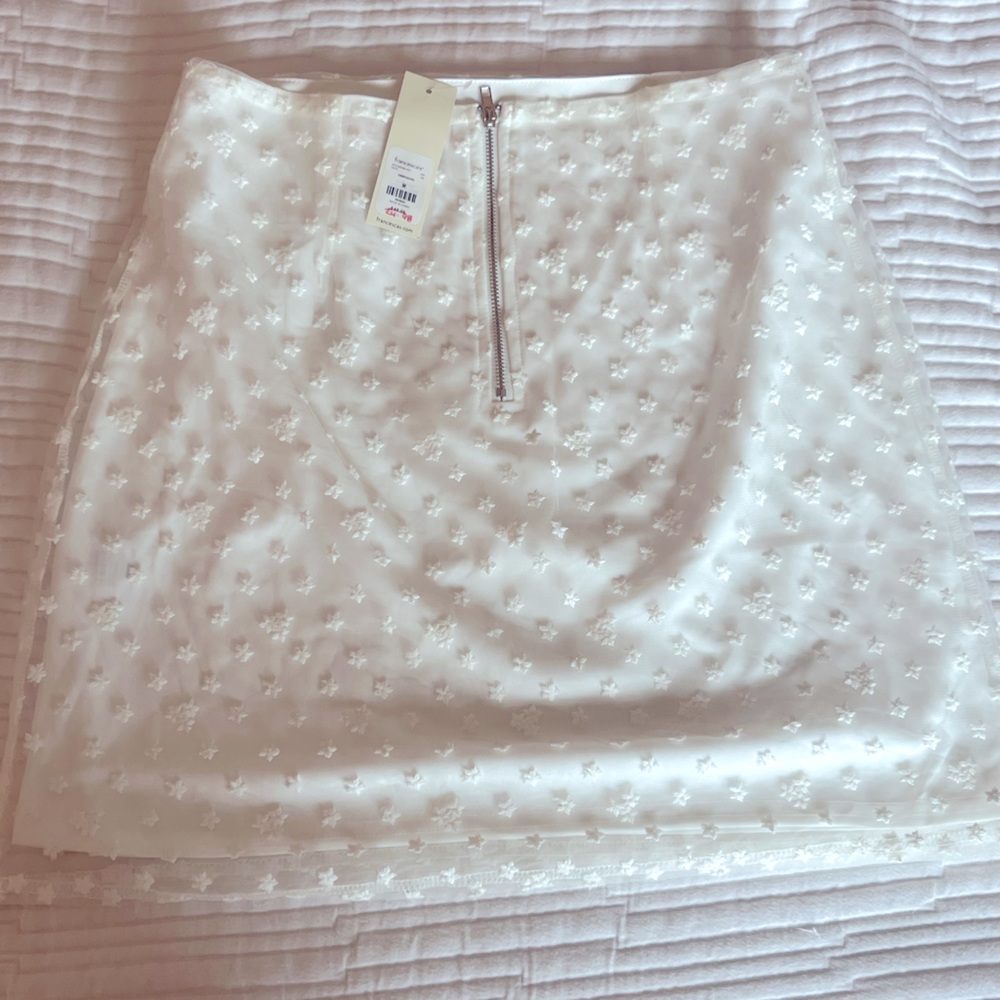 Francesca Skirt NWT White Size M